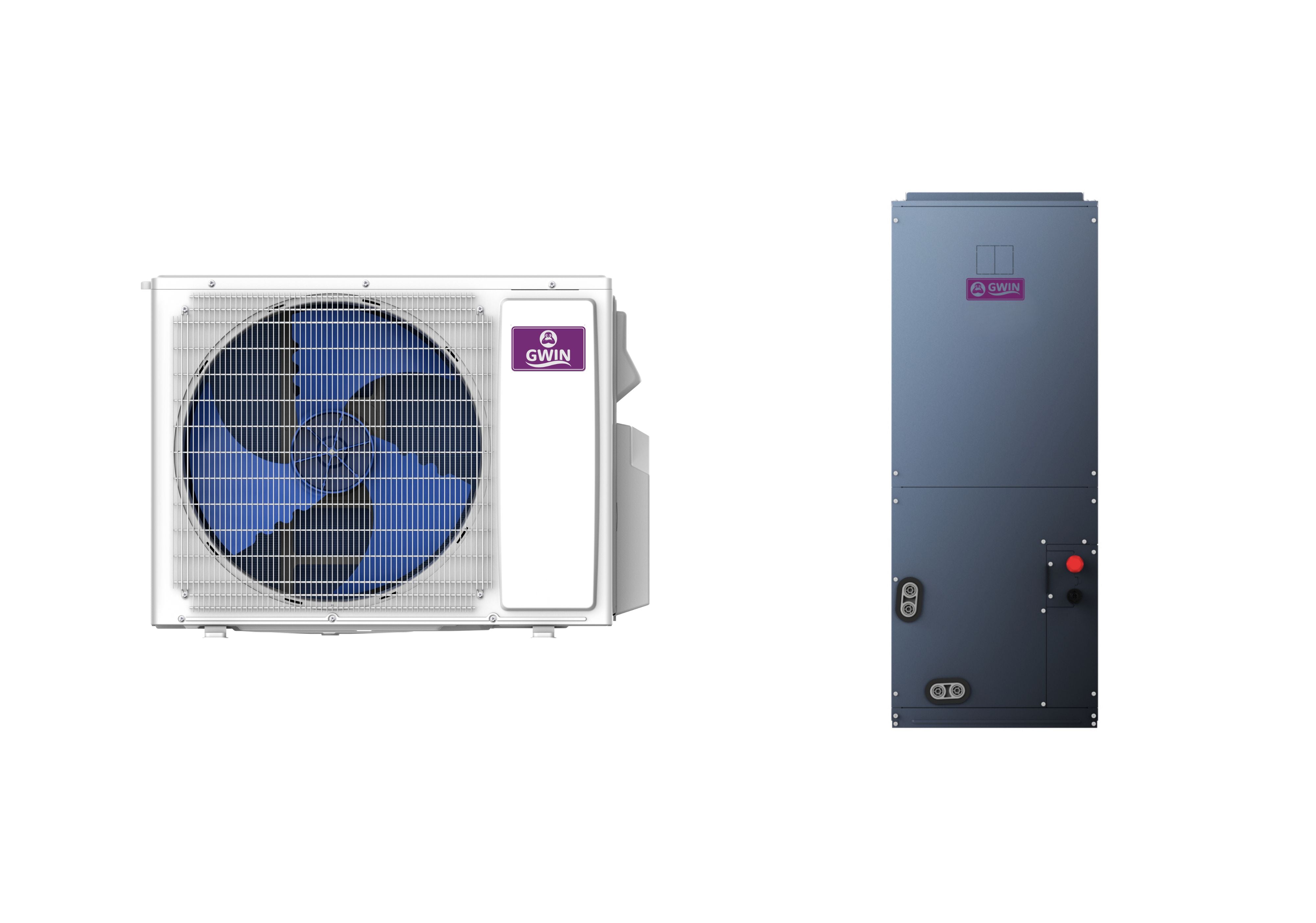 GWIN 1.5 Ton - 18,000 BTU - 19.20 SEER2 - Ducted Complete System