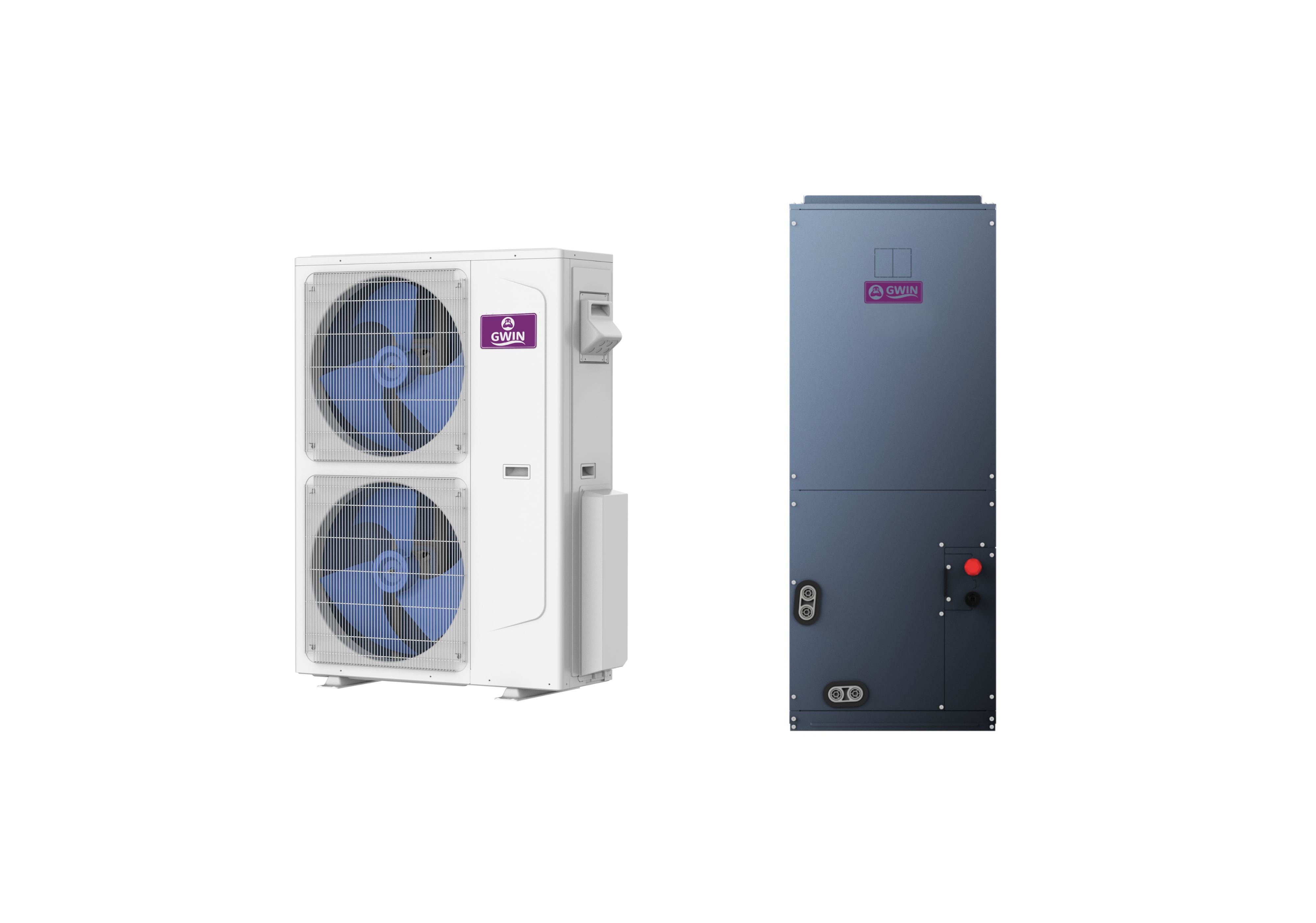 GWIN 1.5 Ton - 18,000 BTU - 19.20 SEER2 - Ducted Complete System